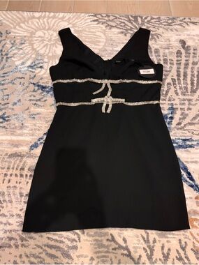 NWT Storia Audrey Bow Dress size Medium